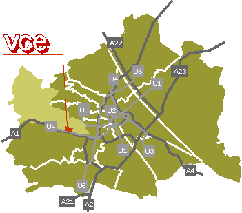 Map of Vienna