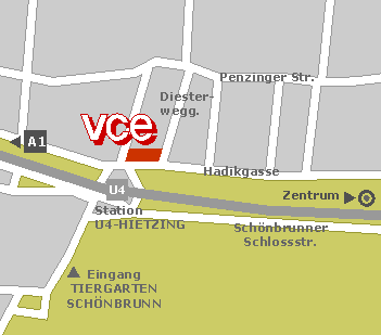 Map of Vienna